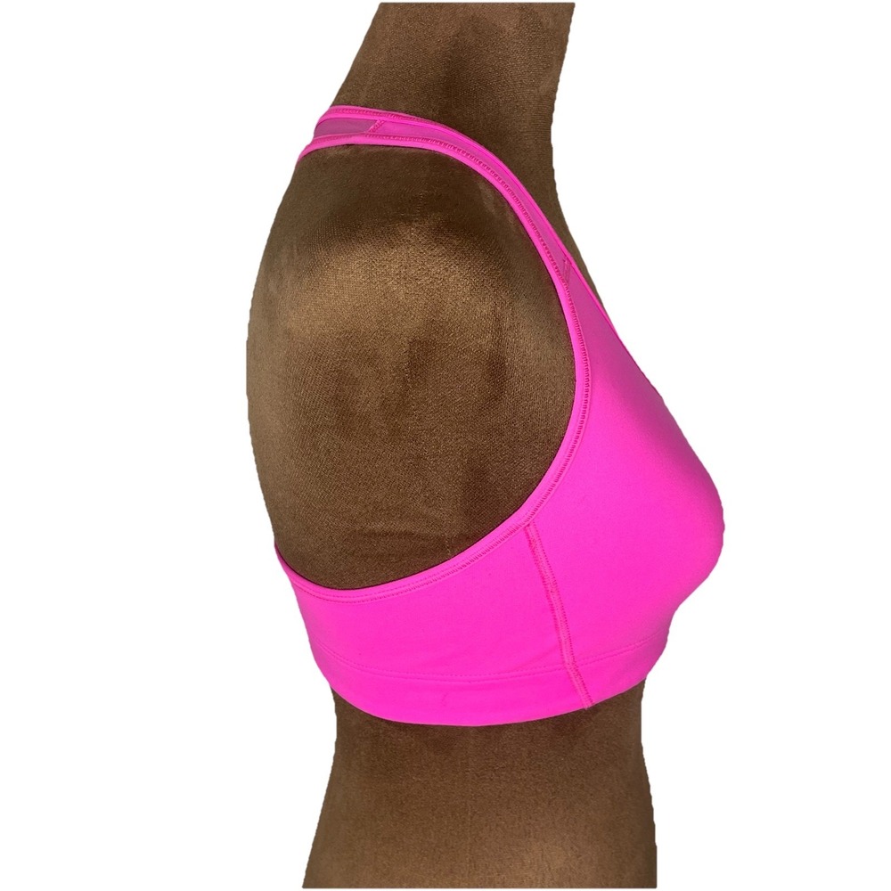 Victoria's Secret Sport- VSX Small Yoga Racerback Pullover Sport Bra Mesh Pink - Picture 3 of 13